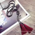 Fashion Chain Knot Necklace Figure Silk Tassel Necklace